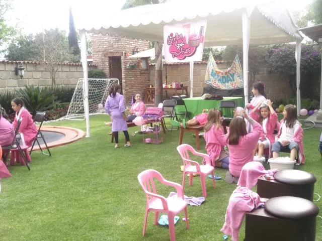 Fiesta spa infantil - Imagui