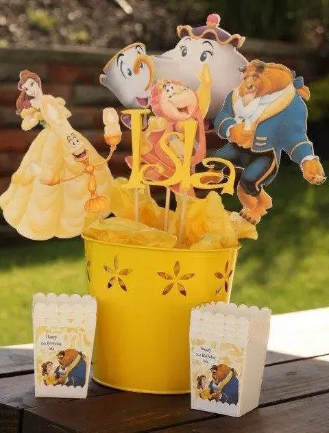 Fiesta temática Bella y Bestia - Dale Detalles
