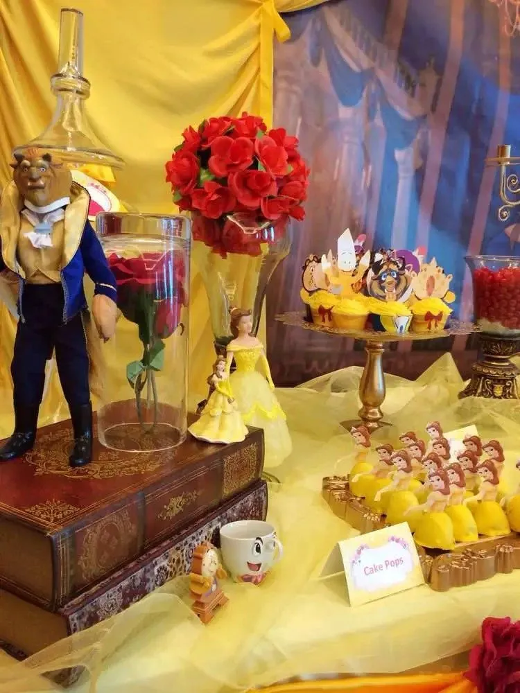 Fiesta temática Bella y Bestia - Dale Detalles