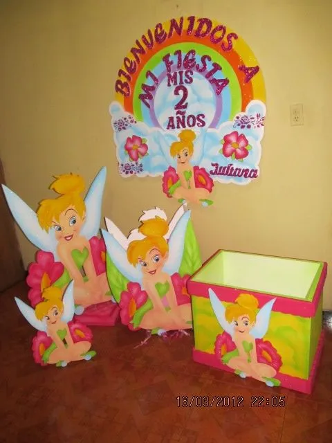 FIESTA TEMATICA CAMPANITA - TINKER BELL | Fiestas tematicas ...