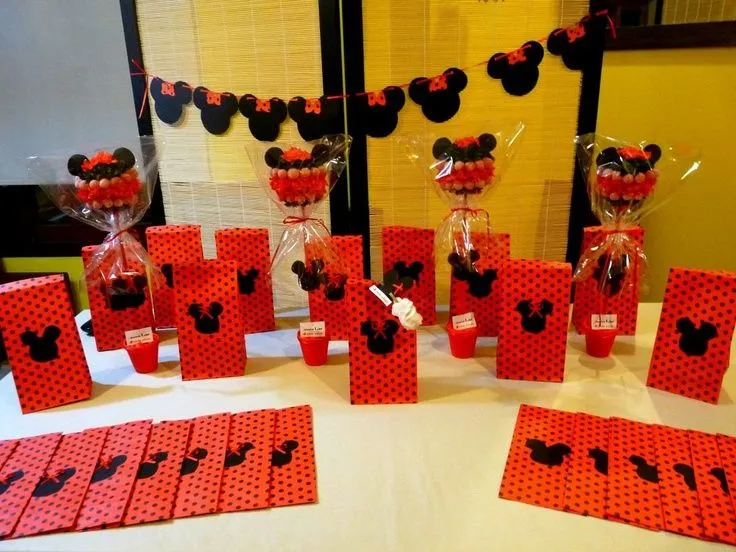 Fiesta Tematica Cumple Minnie Y Mickey ! | decoración para eventos ...