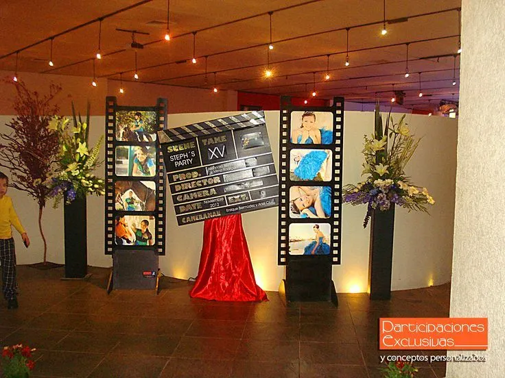 Fiesta temática Hollywood & Oscar Awards | Hollywood Fiestas ... Fiesta temática Hollywood & Oscar Awards | Hollywood Fiestas ...
