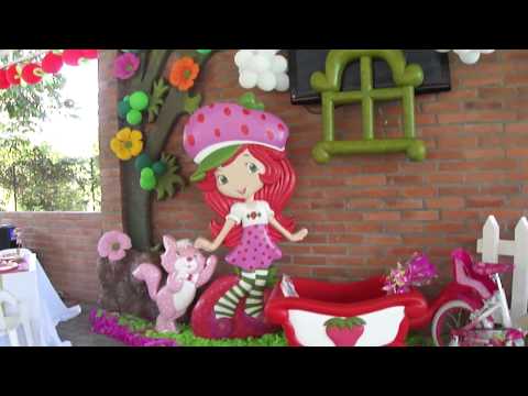 FIESTA TEMATICA -INFANTIL -FIESTA ROSITA FRESITA Y SUS AMIGAS ...