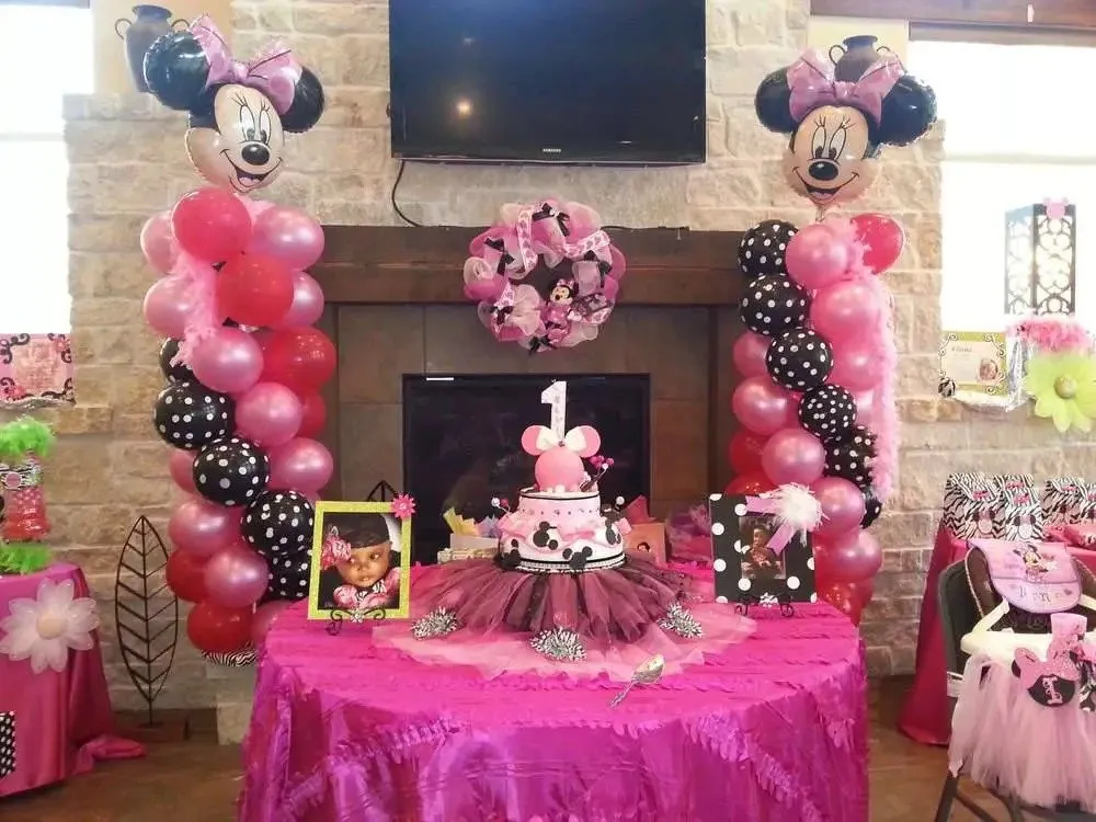 Fiesta Temática Minnie Mouse - Dale Detalles Fiesta Temática Minnie Mouse - Dale Detalles