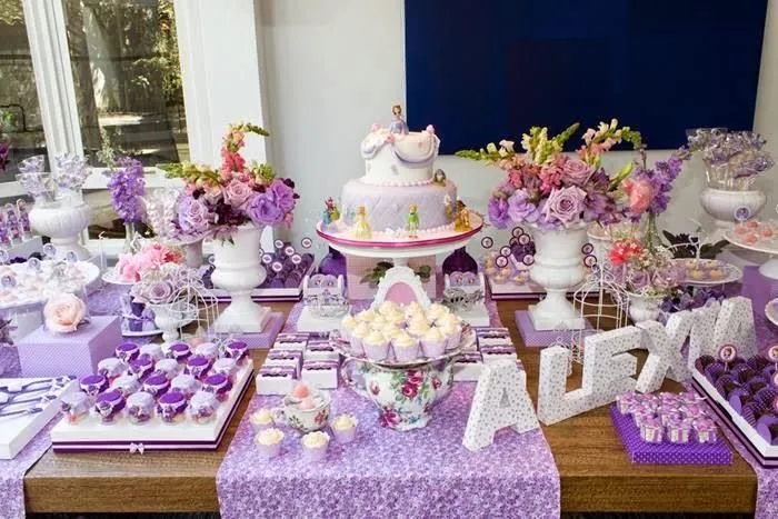 Fiesta Temática de la Princesa Sofía : Fiestas Infantiles Decora