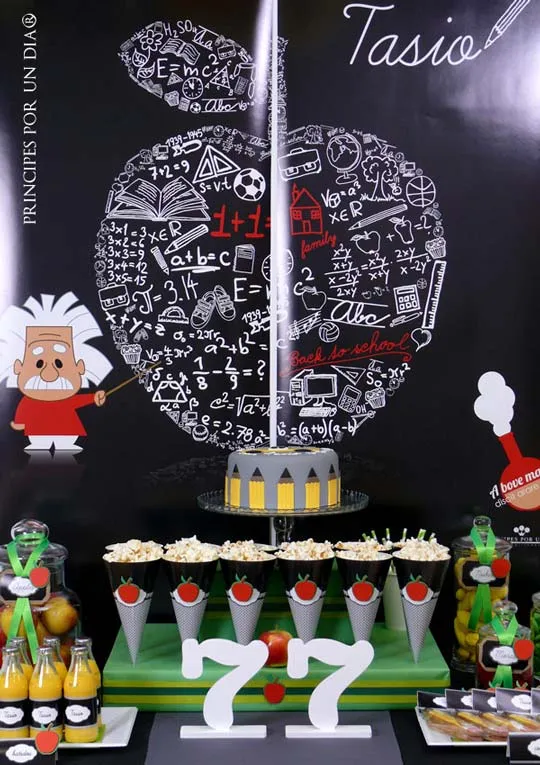 Fiesta temática "Vuelta al Cole" | Decoideas.Net Fiesta temática "Vuelta al Cole" | Decoideas.Net