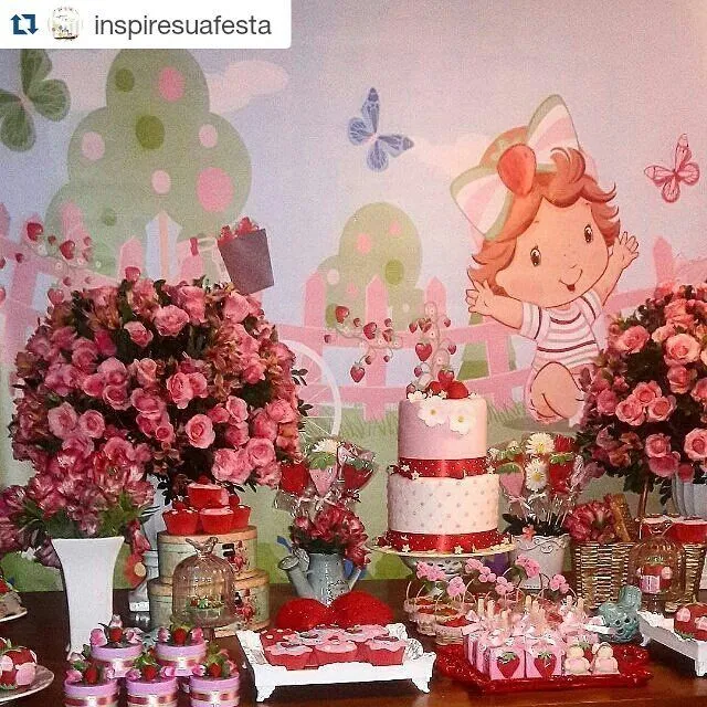 Fiesta tematica de rosita fresita (31) - Decoracion de Fiestas