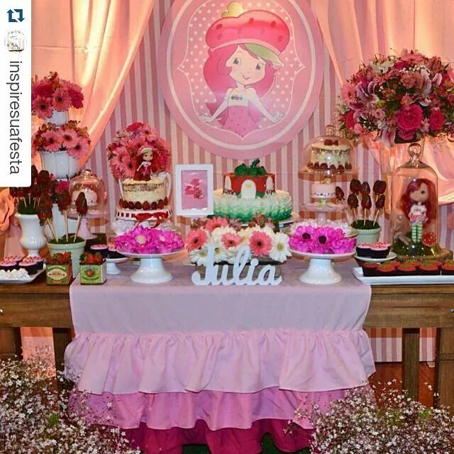 Fiesta tematica de rosita fresita (33) - Decoracion de Fiestas