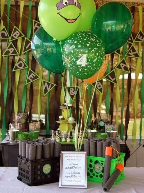 Fiesta De Tortugas Ninjas en Pinterest | Ideas Para Fiesta De ...