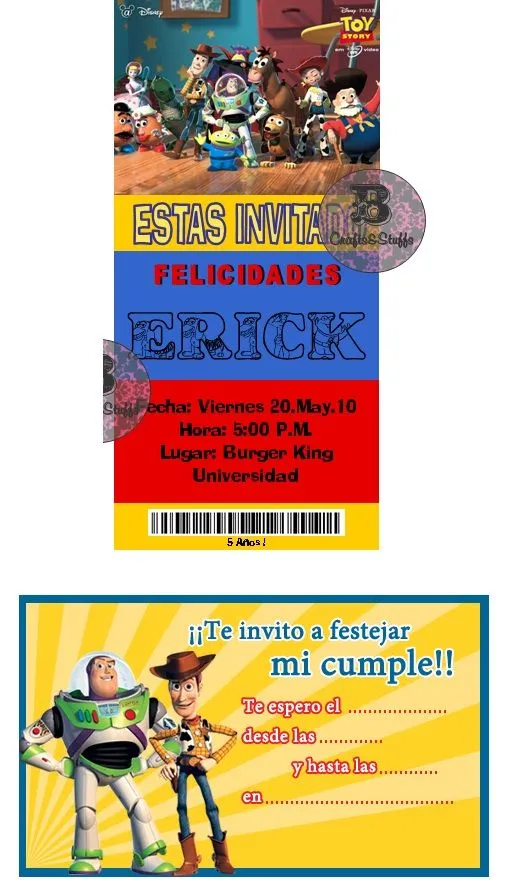 Fiesta Toy Story - LaCelebracion.com