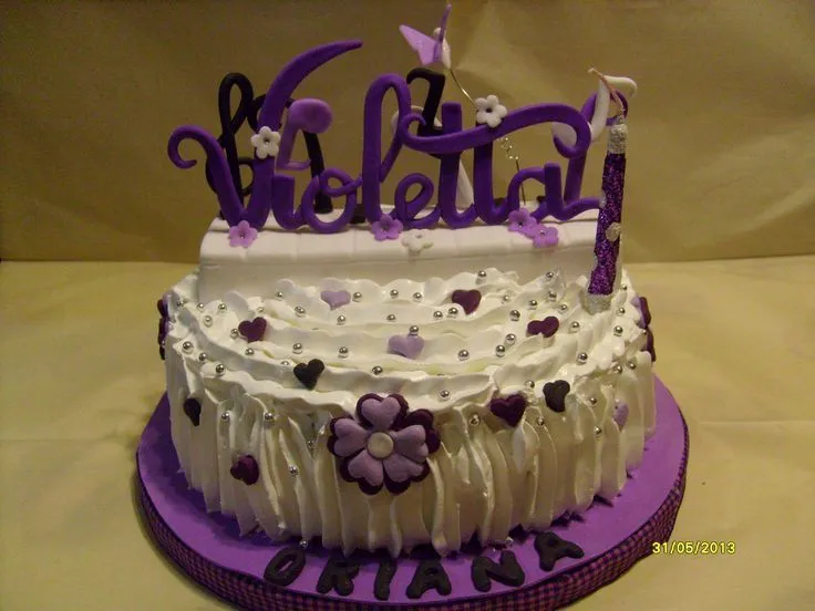 Tortas de violetta para 8 años - Imagui
