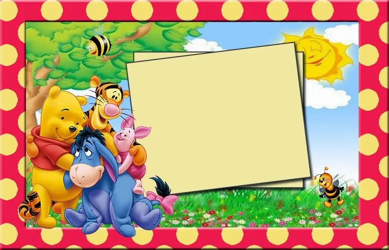 Fiesta de Winnie the Pooh: Invitaciones para Imprimir Gratis ...