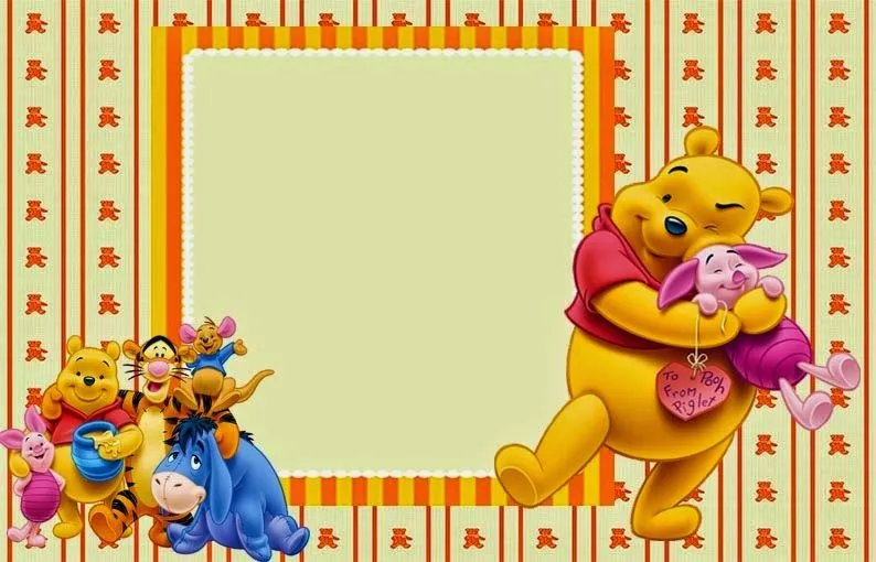 Fiesta de Winnie the Pooh: Invitaciones para Imprimir Gratis ...