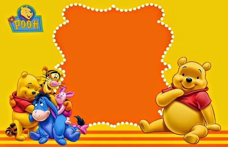 Fiesta de Winnie the Pooh: Invitaciones para Imprimir Gratis ...