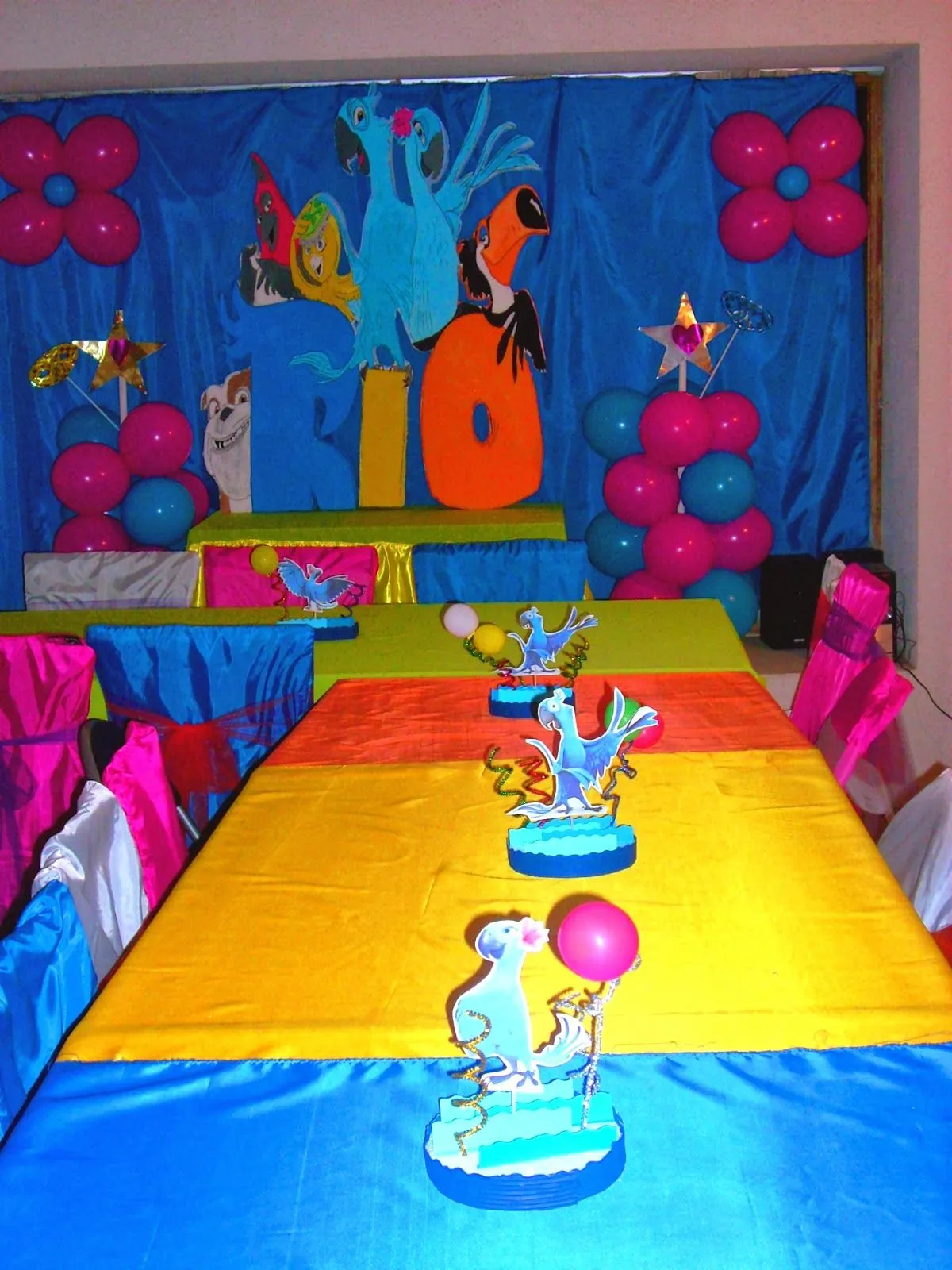 fiestas y cumples infantiles: Cumpleaños de pelicula Rio
