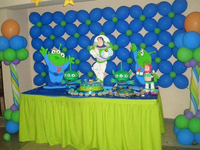 Decoración de fiesta de buzz lightyear - Imagui Decoración de fiesta de buzz lightyear - Imagui