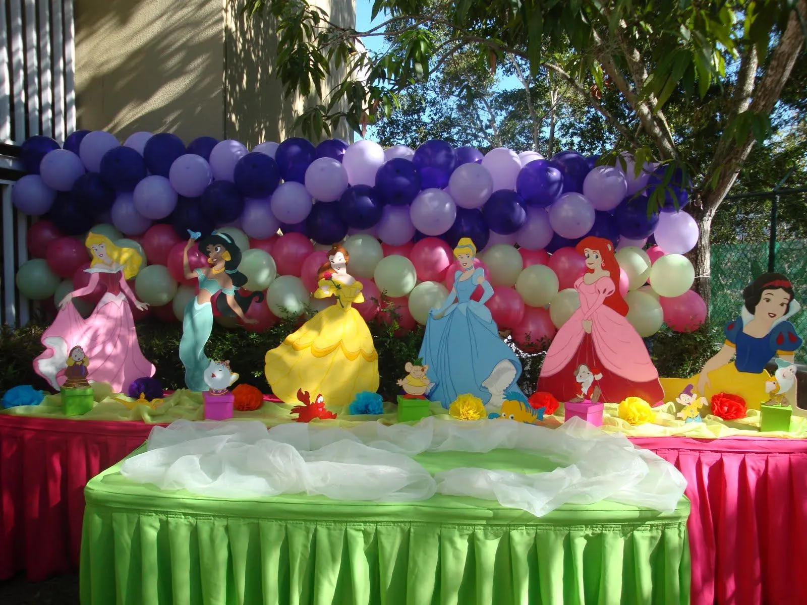 Decoraciónes princesas Disney - Imagui