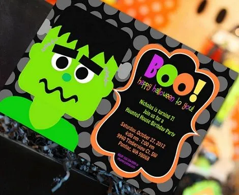 Invitaciónes de Halloween originales - Imagui