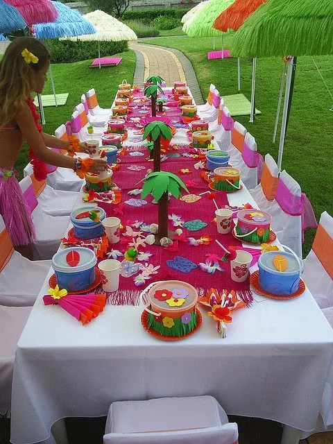 Mesa Hawaiana para niños | FIESTA HAWAIANA | Pinterest Mesa Hawaiana para niños | FIESTA HAWAIANA | Pinterest