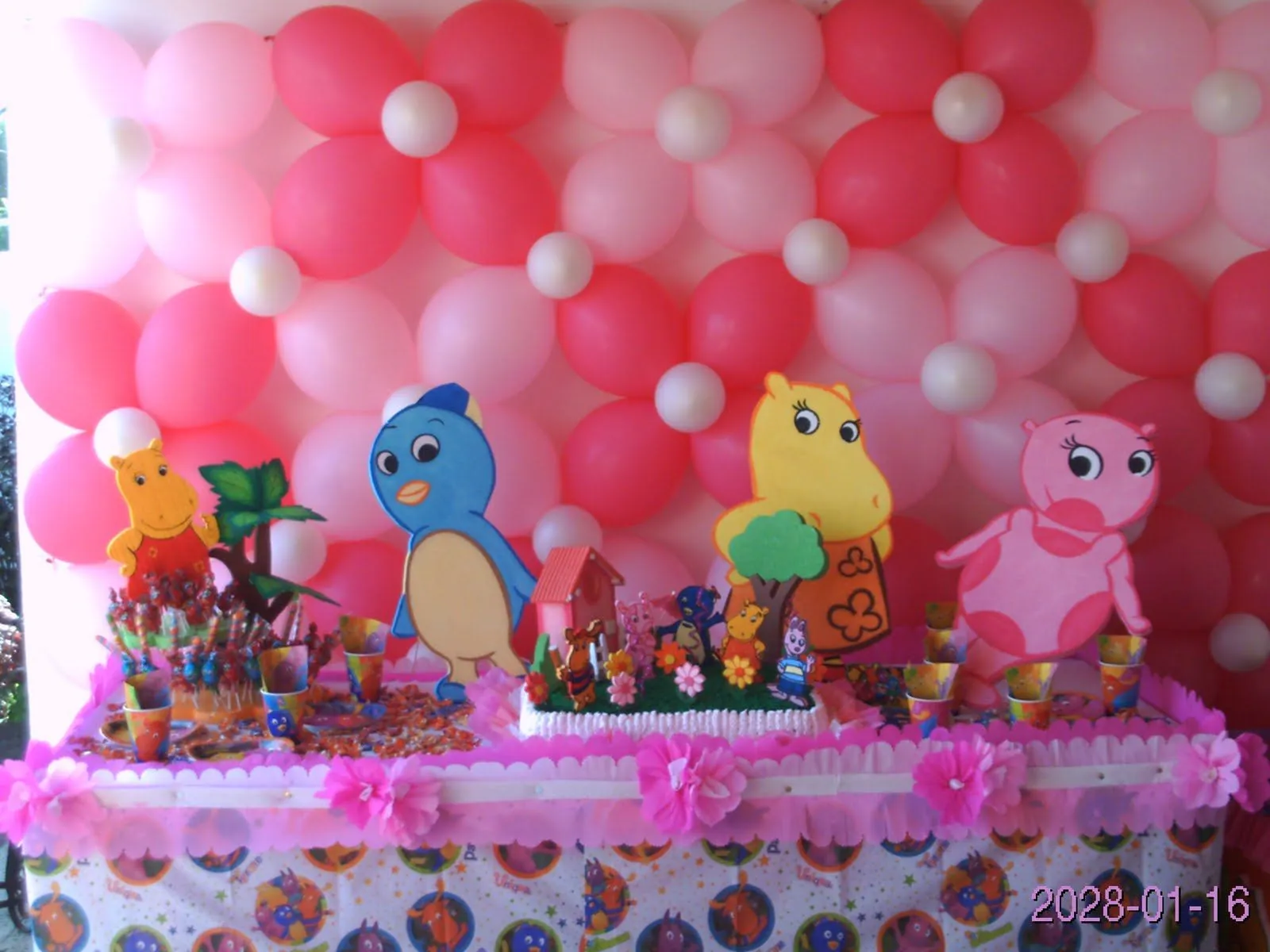 Fiestas Infantiles Baby Kids: FIESTA DE BACKYARDIGANS Fiestas Infantiles Baby Kids: FIESTA DE BACKYARDIGANS