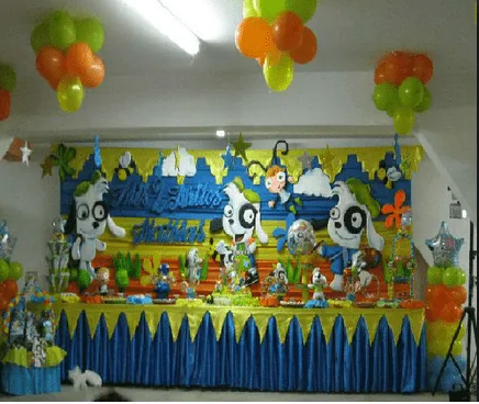 Festilandia Fiestas Intantiles: Decoración Doki Festilandia Fiestas Intantiles: Decoración Doki