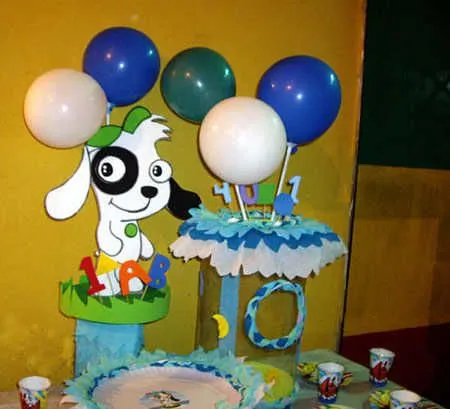 Fiestas infantiles: decoración de Doki | Web Del Bebé Fiestas infantiles: decoración de Doki | Web Del Bebé