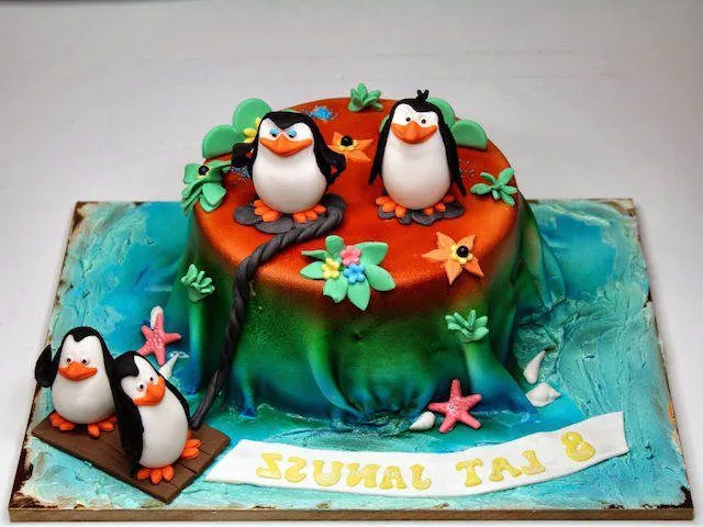 Fiestas infantiles con decoración de tema Pingüinos