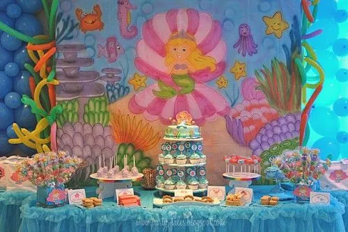 Fiestas infantiles inspiradas en La Sirenita | Fiestas y Cumples