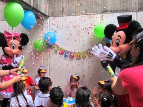 FIESTAS INFANTILES CON MICKEY Y MINNIE MOUSE - YouTube FIESTAS INFANTILES CON MICKEY Y MINNIE MOUSE - YouTube