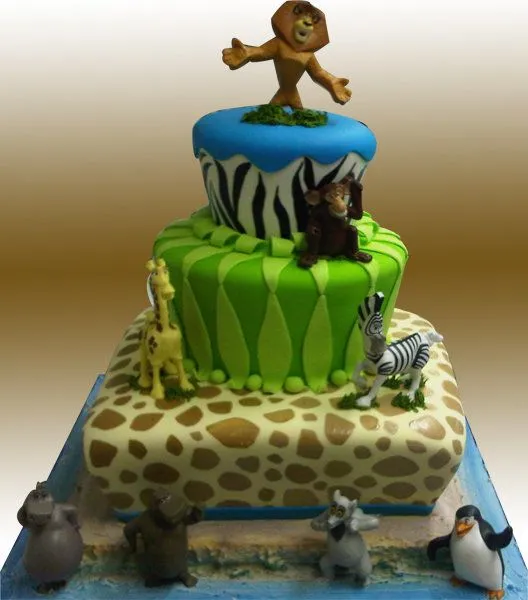 Imagenes de torta de madagascar - Imagui