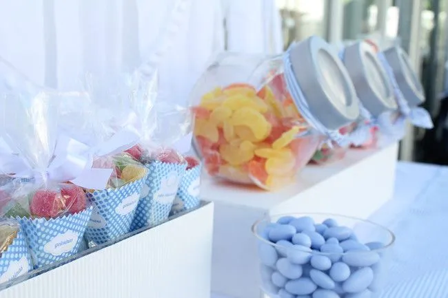 Un bautizo azul y blanco muy especial | Niceparty Un bautizo azul y blanco muy especial | Niceparty