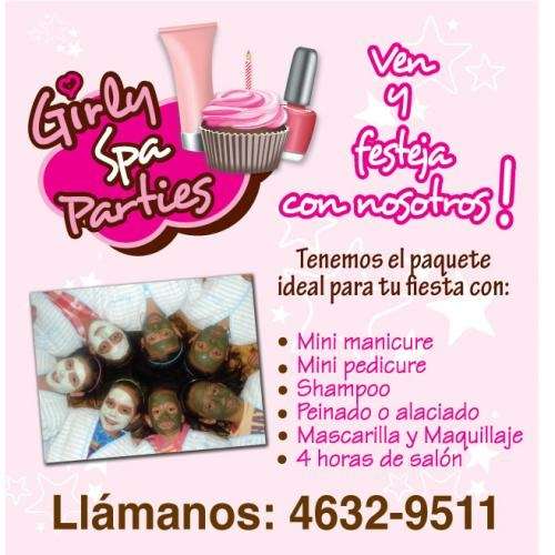 Fiesta de spa df infantil - Imagui