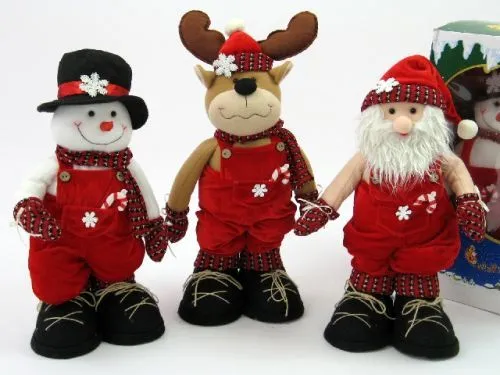 Las Fiestas Llegaron Ya!: Muñecos Navideños para decorar la casa Las Fiestas Llegaron Ya!: Muñecos Navideños para decorar la casa