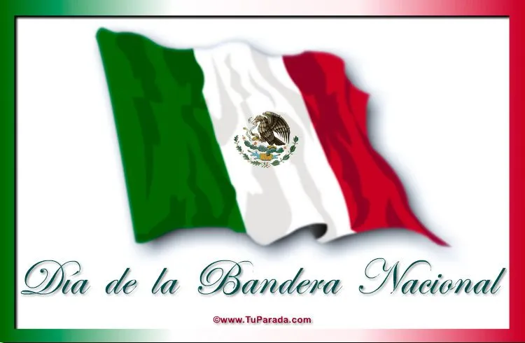 Fiestas de México - Tarjetas de la bandera mexicana, postales de ...