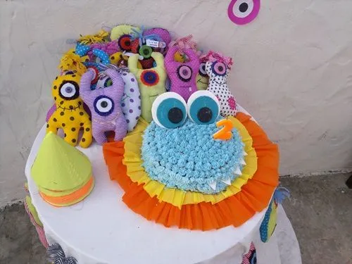  monstruos tiernos ideada por una lectora Fiesta monstruos tiernos ...