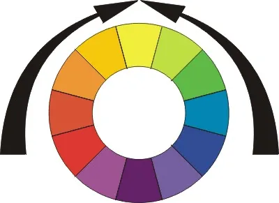 fiestas patrias: rosa cromatica