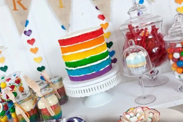 Fiestas temáticas: un cumpleaños arco iris | Lugares para visitar ... Fiestas temáticas: un cumpleaños arco iris | Lugares para visitar ...