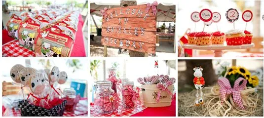 Decoración granja cumpleaños infantiles - Imagui