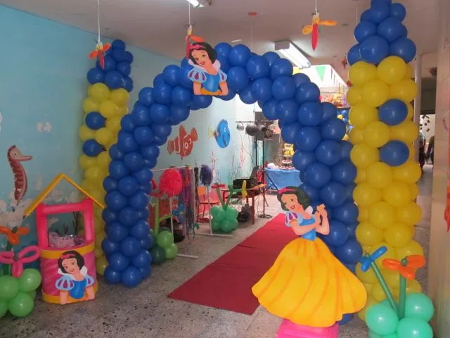 FIESTA TEMATICA PRINCESA DISNEY BLANCA NIEVES | Fiestas tematicas ...