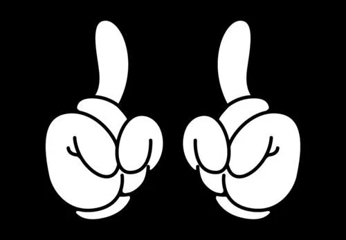 Mickey Mouse Hands or Gloves Templates. | Hair | Pinterest ... Mickey Mouse Hands or Gloves Templates. | Hair | Pinterest ...