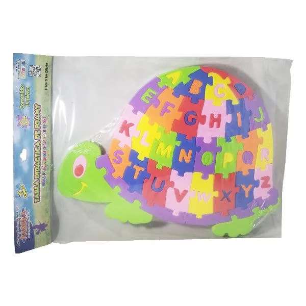 FIGURA FOAMY TORTUGA ABC PASCUA – Mónerick Papelerías FIGURA FOAMY TORTUGA ABC PASCUA – Mónerick Papelerías