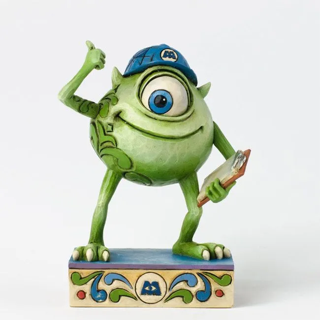 Figura Mike Wazowski realizada por Jim Shore de Monsters Monstruos ...