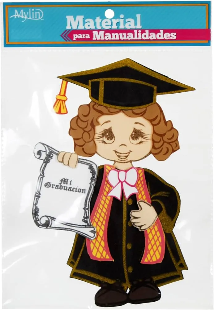 Figura de Niña Graduada con pergamino elaborado con Fomi para Decoración Fantasias Miguel Decoracion para Graduaciones tamaño de 21.5 centímetros. Marca Mylin 1 pieza, 3817-651-24214 : Amazon.com.mx: Hogar y Cocina Figura de Niña Graduada con pergamino elaborado con Fomi para Decoración Fantasias Miguel Decoracion para Graduaciones tamaño de 21.5 centímetros. Marca Mylin 1 pieza, 3817-651-24214 : Amazon.com.mx: Hogar y Cocina