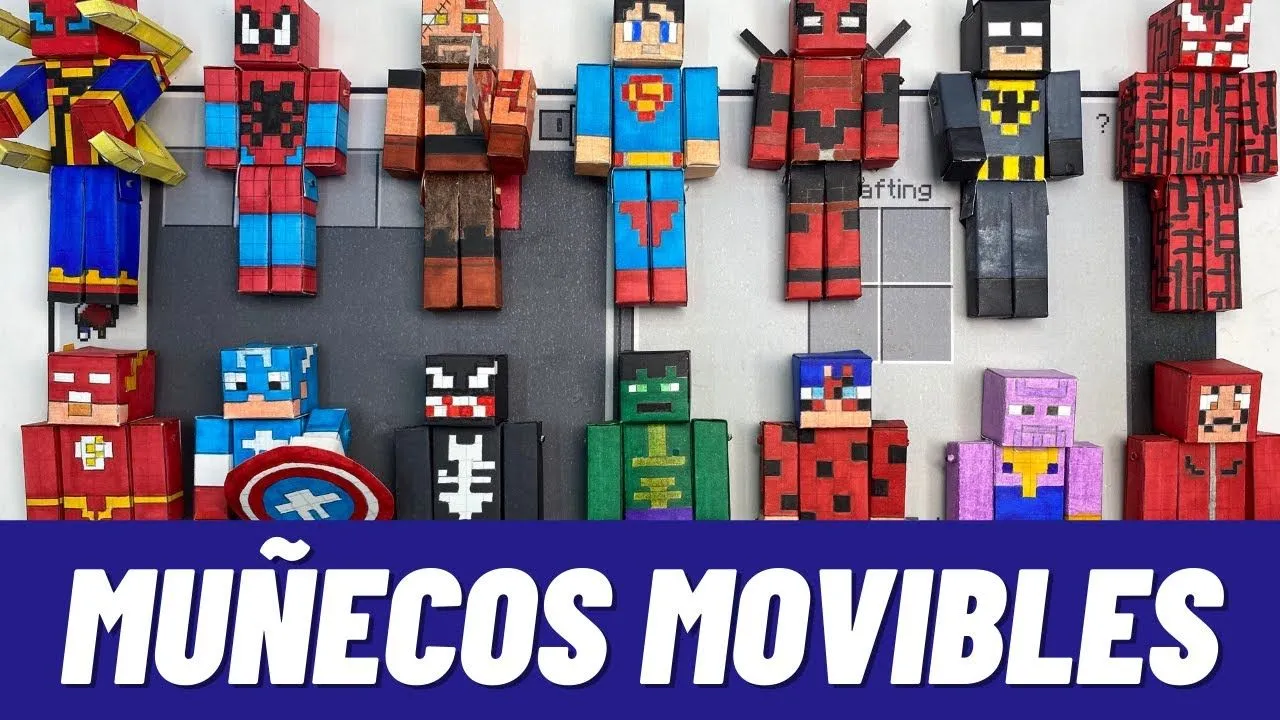 Como hacer tu PROPIA FIGURA pixel de MINECRAFT | Pixel 3D | Minecraft Papercraft - YouTube Como hacer tu PROPIA FIGURA pixel de MINECRAFT | Pixel 3D | Minecraft Papercraft - YouTube