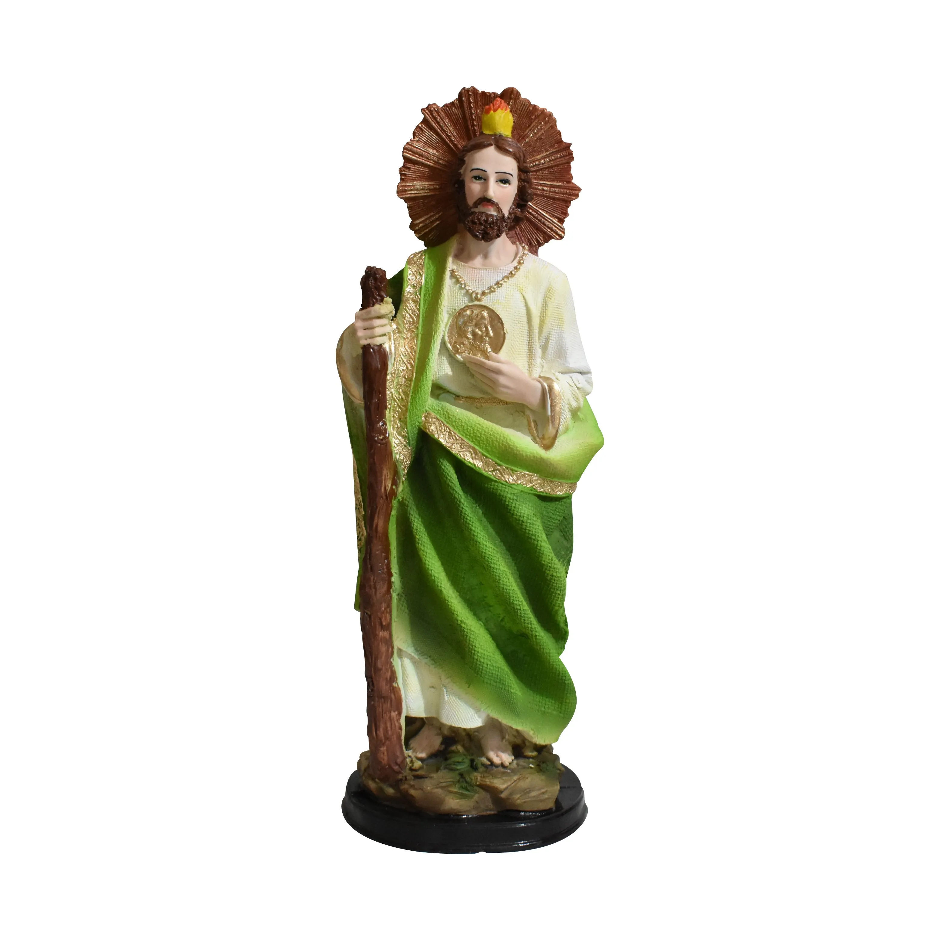 Figura Religiosa San Judas Tadeo 40 cm Mi tonala | Artesanias mexicanas en linea Figura Religiosa San Judas Tadeo 40 cm Mi tonala | Artesanias mexicanas en linea