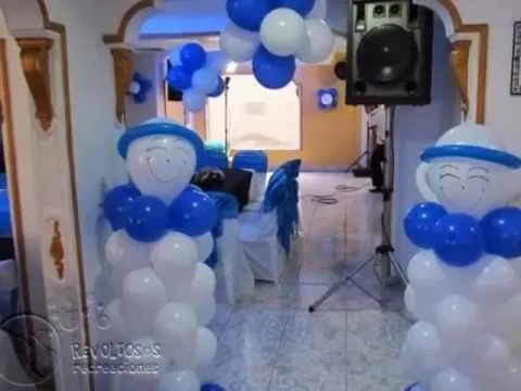 FIGURAS ANGELES EN GLOBOS PRIMERA COMUNION - YouTube FIGURAS ANGELES EN GLOBOS PRIMERA COMUNION - YouTube