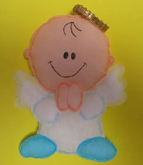Como hacer figuras de angelitos de fomi para bautizos - Imagui Como hacer figuras de angelitos de fomi para bautizos - Imagui
