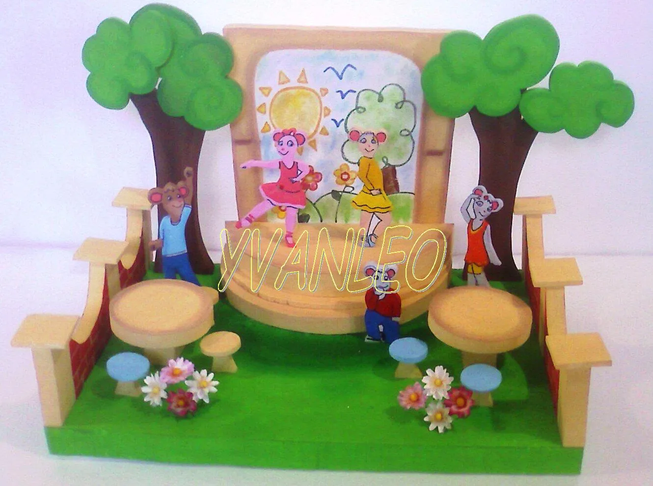 TODO EN FIGURAS DE ANIME YVANLEO: ANGELINA BALLERINA, CENTRO DE ...