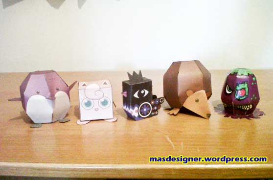Mi Colección de armables o papercraft « masdesigner