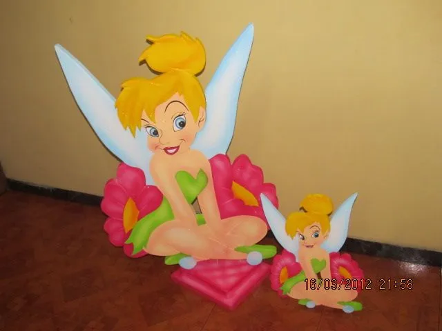 FIGURAS CAMPANITA - TINKER BELL CON ICOPOR | Fiestas infantiles ... FIGURAS CAMPANITA - TINKER BELL CON ICOPOR | Fiestas infantiles ...